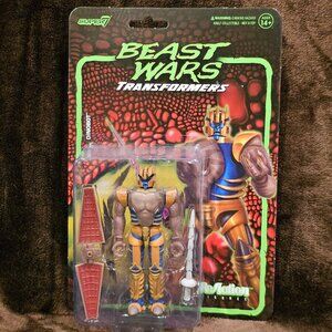 Transformers ReAction Wave 7 Beast Wars  Dinobot Action Figure